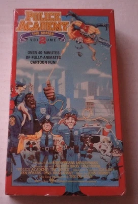 Police Academy The Series Volume 2 Factory Sealed VHS Video Cartoon Ruby Spears - Image 1 of 4
