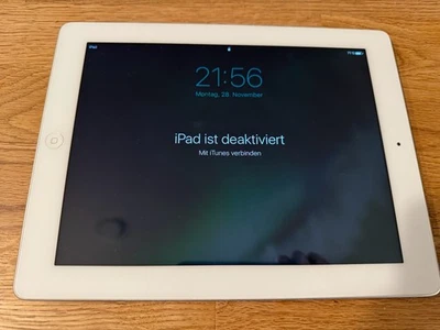 Apple iPad 4. Gen. 16GB, WLAN, 24,64 cm, (9,7 Zoll) - Weiß - Bild 1 von 2