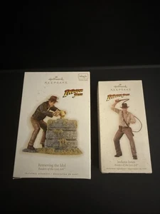 Hallmark Keepsake Ornament Indiana Jones Retrieving the Idol Raiders Of The Lost - Picture 1 of 9