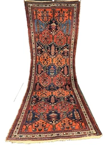 Handgeknüpfter Orientteppich Bachtiar Naturfarben 295x105 cm rug carpet Läufer - Bild 1 von 23