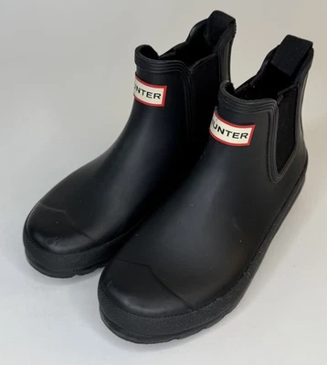 Bota Chelsea Original Hunter, Feminina Tamanho 6 - Preta - Imagem 1 de 4