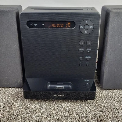Sony CMT-LX20i  HCD-LX20i AM FM CD iPod Stereo Shelf System AM/FM Working System - Image 1 of 4