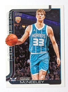 2025-26 Topps #229 Liam McNeeley Rookie Card Charlotte Hornets - Bild 1 von 2