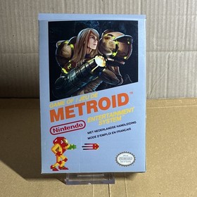 Reproduction bo&icirc;te Metroid Nintendo NES-MT FAH