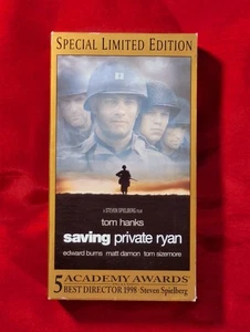 Saving Private Ryan 1998 (Special Limited Edition) VHS 2‑Tape Set - Tom Hanks - Picture 1 of 10