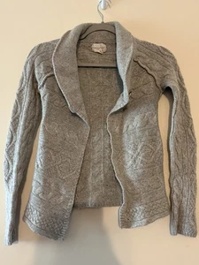 Banana Republic Cable Knit Alpaca Wool Women’s Cardigan - Picture 1 of 7