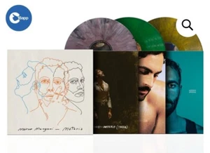 MARCO MENGONI BOX SPECIALE 3LP MATERIA (TERRA, PELLE,PRISMA) LP Colorati - Foto 1 di 2