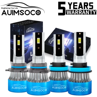 For Honda Civic 2016 2017 2018 - 2020 LED Headlight Hi/Low Light Bulbs 9005 H11 - Image 1 of 4