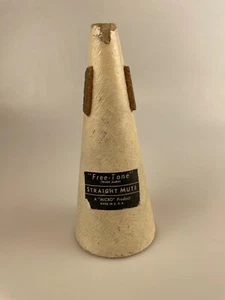 Vintage "Free-Tone" Trumpet Fibre Straight Mute -- a "Micro" Product - Picture 1 of 6