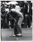 1973 Press Photo Lee Trevino reacts to missed putt at Tacoma's Fircrest Club