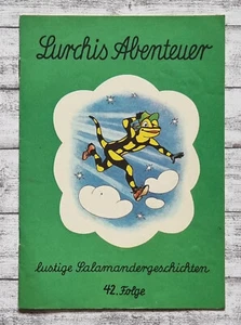 1968 Lurchis Abenteuer 42. Folge Salamander Sterne Traum Schuhe Comic Werbung - Picture 1 of 3