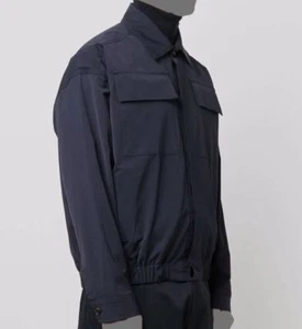 $795 Nanushka Men's Blue Lightweight Beno Workwear Jacket Coat Size Medium - Picture 1 of 4