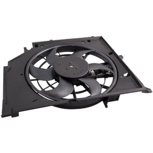 Radiator Cooling Fan w/ Module + Brushless Motor for BMW E46 3 Series 1998-2007 - Picture 1 of 12