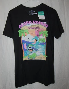 Aloha Hawaii Walt Disney LILO & STITCH Surfing Paradise T-Shirt Tee Sz M NWT - Picture 1 of 5