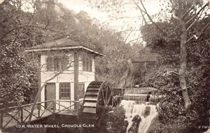Isla de Man - Rueda de agua, Groudle Glen - Publ. E.T.W.D. - Imagen 1 de 2