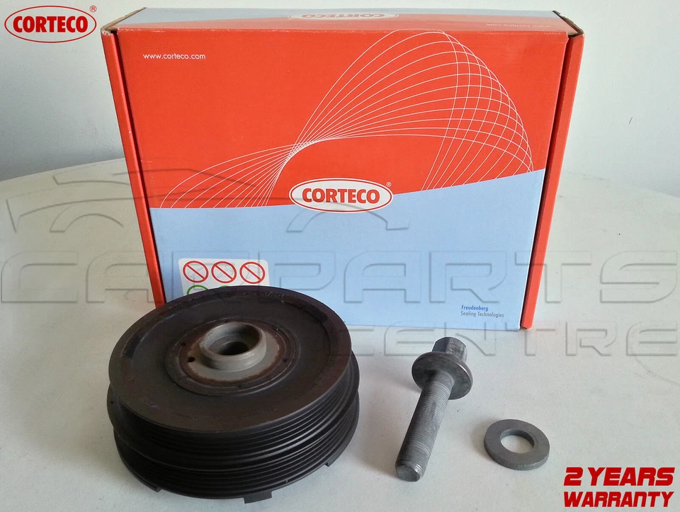 PARA ROVER 75 MGZT FREELANDER 2.0 CDTi TD4 CORTECO POLIA DO EIXO DA MANIVELA DO MOTOR - Imagem 1 de 1