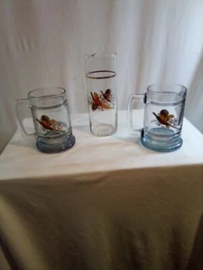 Vintage 70’s Martini Cocktail Mixer Set.. Pheasant in Flight Princess House EC - Picture 1 of 12
