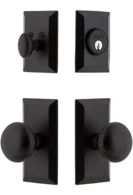 657275 淡水河谷盘保持刀组合包,背面:2.75 英寸,黑色铁质 — 第 1/2 张图片