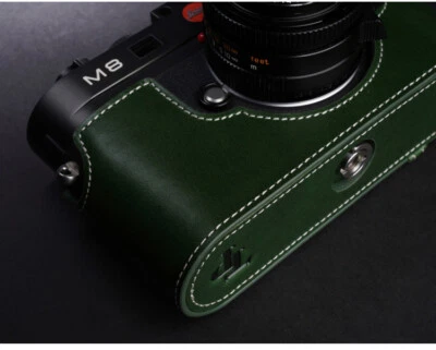 Genuine Leather Half Camera Case Bag Cover fit for LEICA M8 M9 M9P M-E MONOCHROM - Image 1 of 4