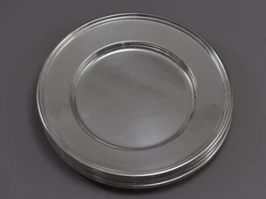 Vintage Sterling Silver Dessert Plates 6" American New Hampshire Vintage - Picture 1 of 12
