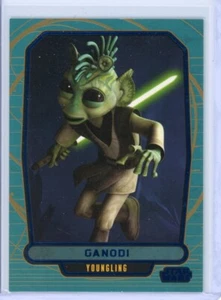 2013 Topps STAR WARS Galactic Files 2 GANODI Blue Foil Parallel #102/350 - Picture 1 of 2