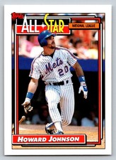 1992  Topps #388 Howard Johnson New York Mets