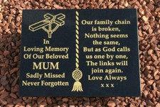 Memorial stone grave plaque headstone gravestone granite memorial stone