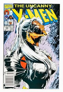 Uncanny X-Men #290 (1992 Marvel) Death of Cyburai & Forge Leaves ! Stand à journaux ! Neuf dans son emballage -