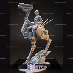 The Sentinel Starwars ACTION FIGURE Statue Kit resina 3D!!! UNPAINTED - Bild 1 von 3