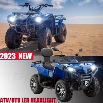 Bombilla Faro LED 12V 35/35W Para Kawasaki MULE 4000 4010 2014-2020 Foto 1 de 4