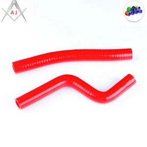 Red For ATV Polaris Predator 500 2003-06 2004 2005 Silicone Radiator Hoses Kit - Imagen 1 de 5
