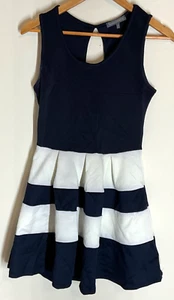 Flashing Lights Girl's Dress Size M white and black - Picture 1 of 6