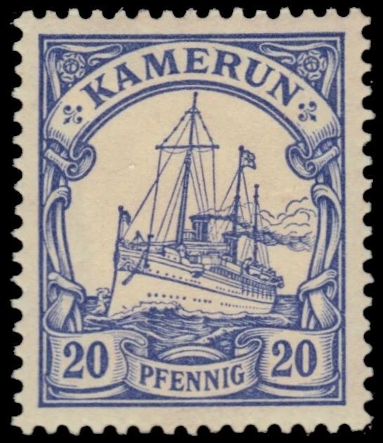 CAMEROUN 10 (Mi10) - Kaiser's Yacht "Hohenzollern" (pb52388) Foto 1 de 1