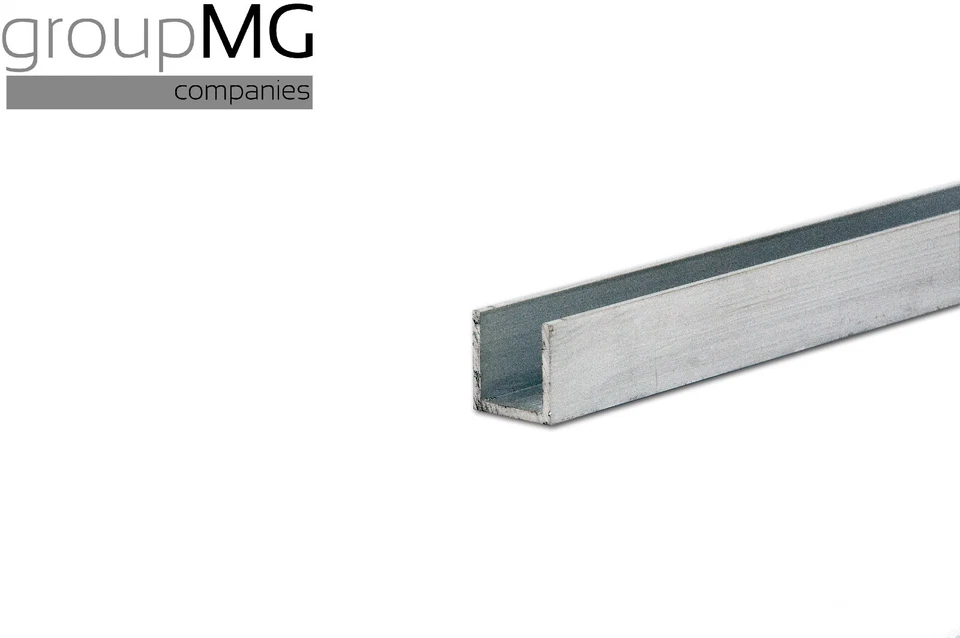 Aluminium U-Profil  L�nge 1000 mm - Bild 1 von 1