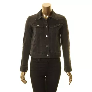 LAUREN RALPH LAUREN NEW Women's Lace-up Sleeve Denim Jacket Top TEDO - Picture 1 of 2