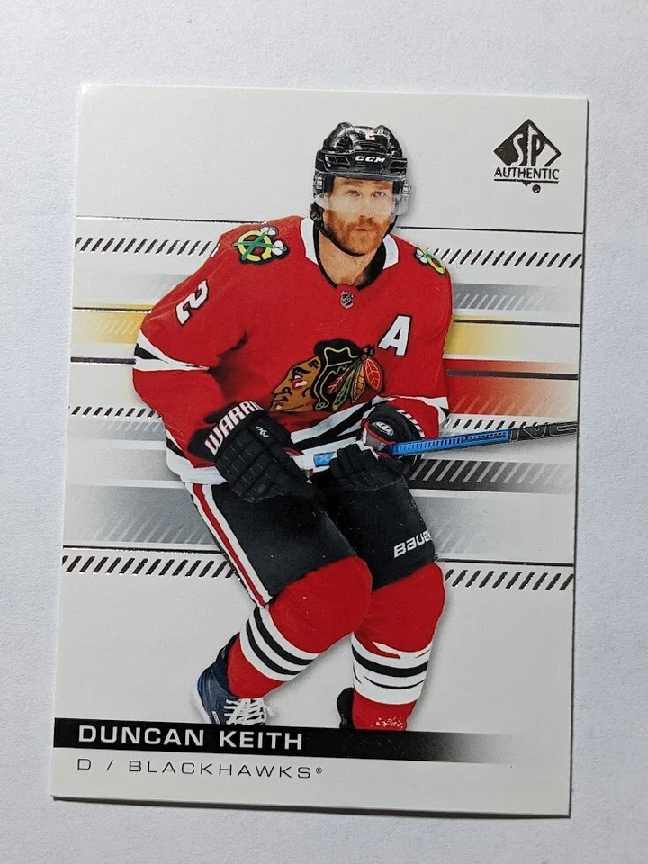 Duncan Keith #14 - 2019-20 SP Authentic - Base - Image 1 of 2