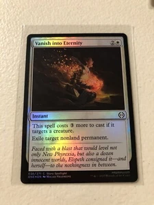 Vanish Into Eternity Foil Phyrexia All Will Be One MTG Magic Fresh Spotlight - Picture 1 of 2