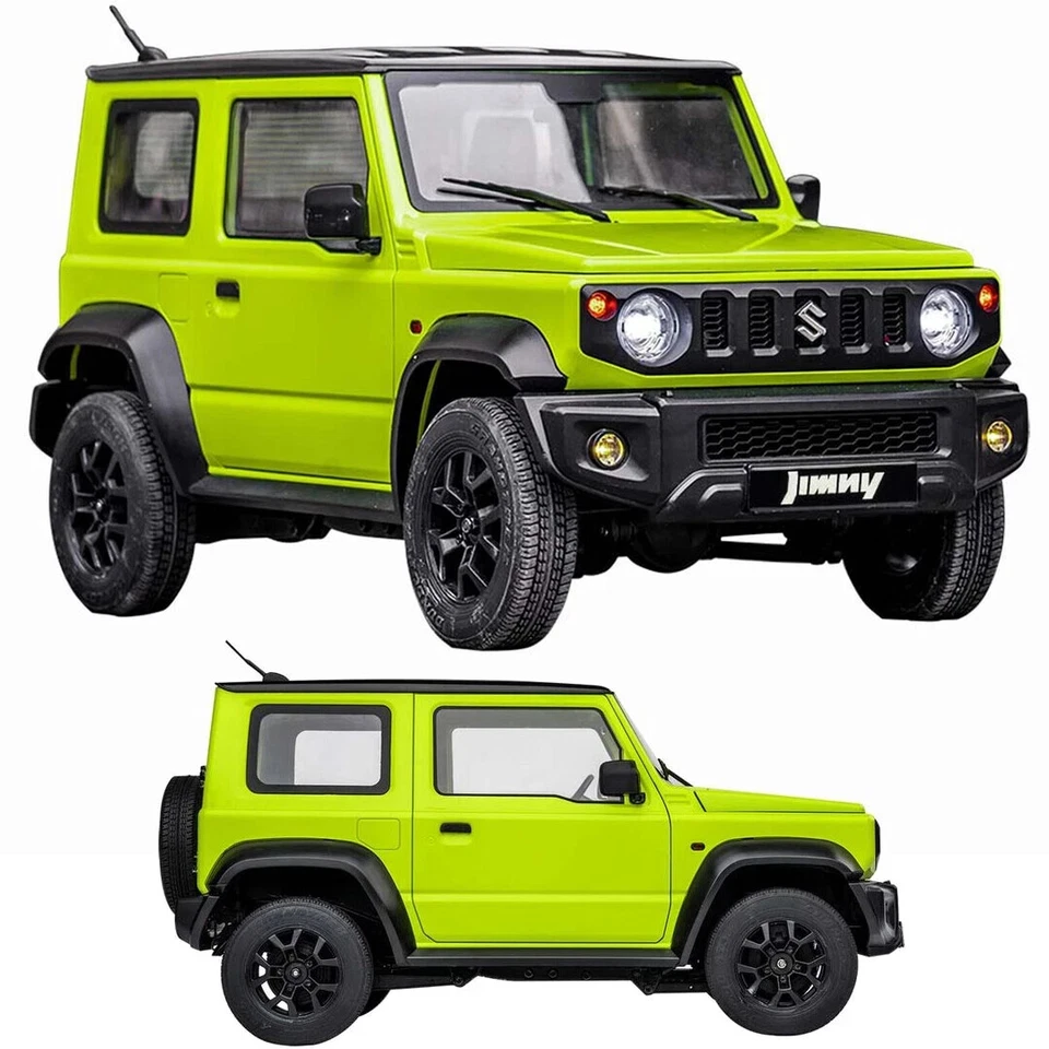 FMS FMMX005 1/12 Scale 2021 Suzuki Jimny 4WD RTR Ready To Run Green Crawler - Image 1 of 4