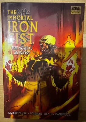 Immortal Iron Fist Mortal Iron Fist Hardcover Hardback Graphic Novel Marvel Foto 1 de 2