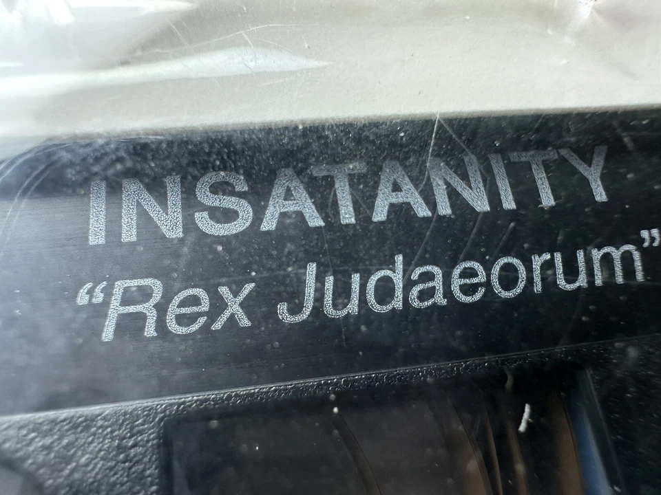 SEALED 1996 INSATANITY DEATH METAL CASSETTE RARE FLORIDA UNDERGROUND Foto 1 de 4