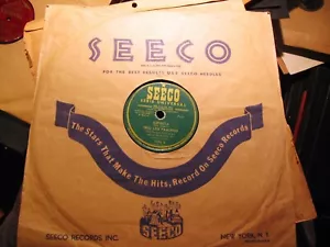 Latin TRIO LOS PANCHOS Juancito Lopez BANDONEON Epinita Porro/ Nunca SEECO 7496 - Picture 1 of 3