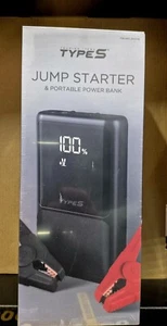 TYPE S Portable Jump Starter & Power Bank with Emergency Flood Light - Picture 1 of 11