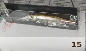 GAN CRAFT Rest Ayuja 108 14 g Slow Floating minnow #15 - Picture 1 of 3