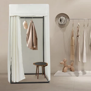 Vestidor portátil rectangular blanco - Imagen 1 de 22