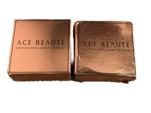 Ace Beaute DEEP Effortless Radiance Loose Setting Powder - 2 Travel Sizes - Picture 1 of 6