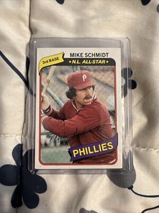 1980 Topps Set Break # 270 Mike Schmidt Card Very Nice Card Check It Out HOF