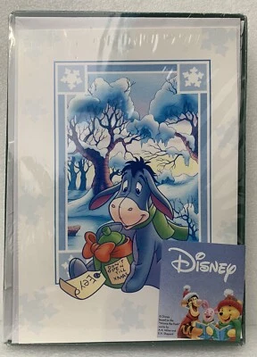 Eeyore Winnie The Pooh Greeting Holidays Cards Box Of 10 - Image 1 of 2