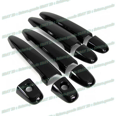 Cubiertas de manija de puerta lateral edición negra brillante para Lexus LS430 2001-2006 Foto 1 de 4