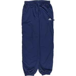 Vintage 90'S-00'S Adidas warm-up pants nylon crinkly men's size L - Picture 1 of 4