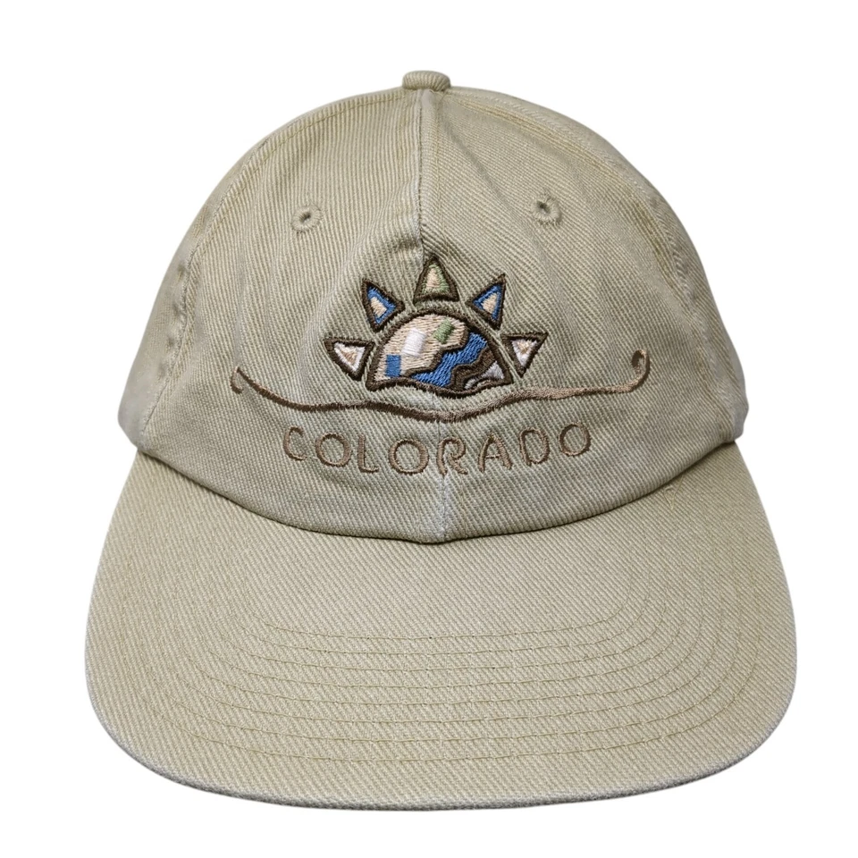 Sombrero Colorado Slideback Tostado Talla Única Ajustable Bordado Fahrenheit Foto 1 de 4